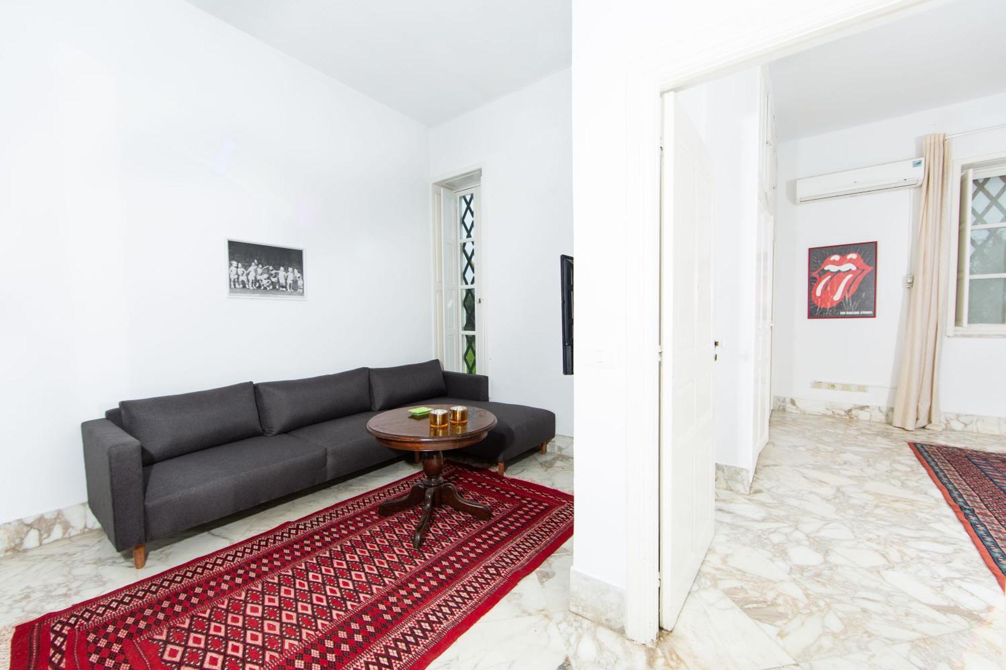 Appartement Prive Dans Une Grande Maison D'Hote La Marsa Buitenkant foto