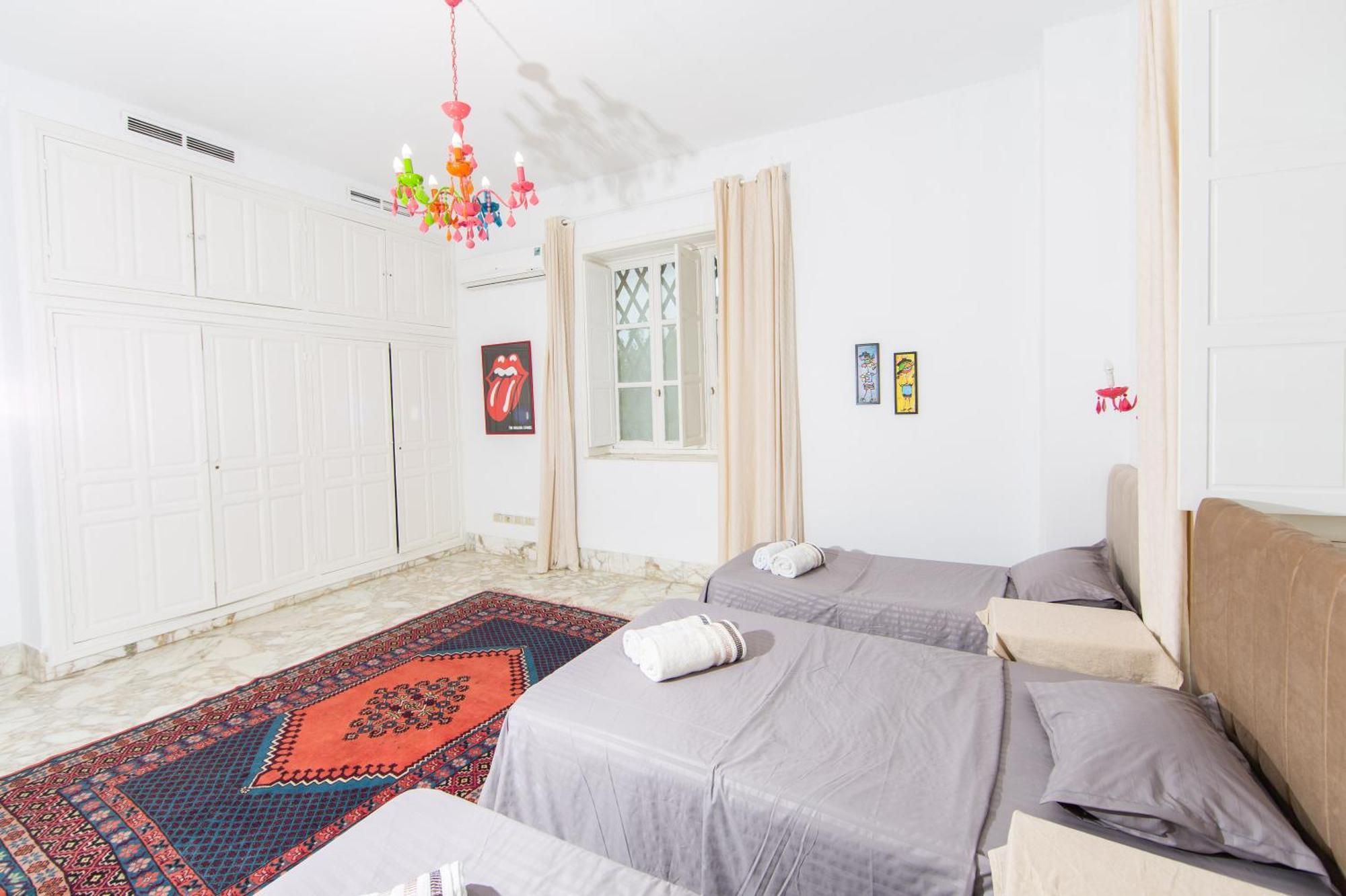 Appartement Prive Dans Une Grande Maison D'Hote La Marsa Buitenkant foto