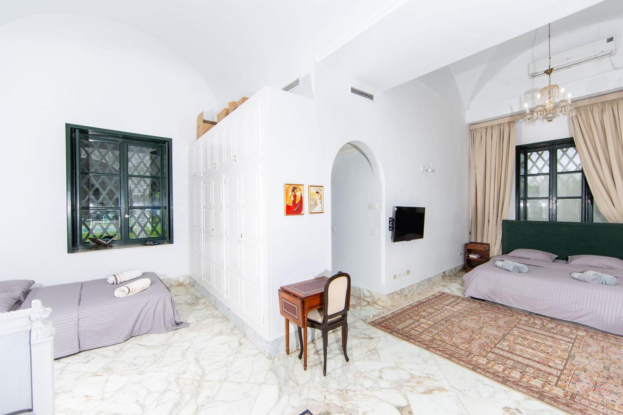 Appartement Prive Dans Une Grande Maison D'Hote La Marsa Buitenkant foto